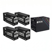 TCTK Druckerpatronen PGI-1500XL 4er Set Schwarz kompatibel mit Canon MAXIFY MB 2000 2050 2100 2150 2155 2300 2350 2700 2750 2755, ersetzt 9182B001