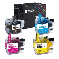 Compatible replacement for Brother LC-422XL (LC422XLBK),LC-422XL (LC422XLC),LC-422XL (LC422XLM),LC-422XL (LC422XLY)