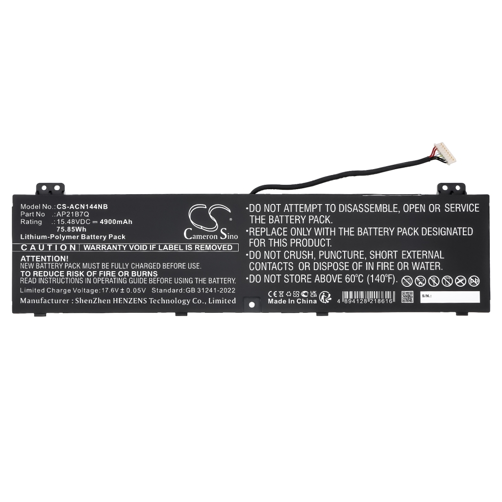 Notebook battery Acer CS-ACN144NB