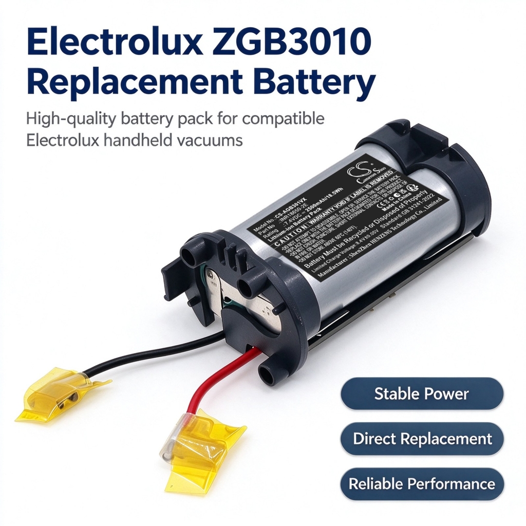 Akkus  kompatibel mit Electrolux ZGB3010 ZGB3010 CS-AGB301VX