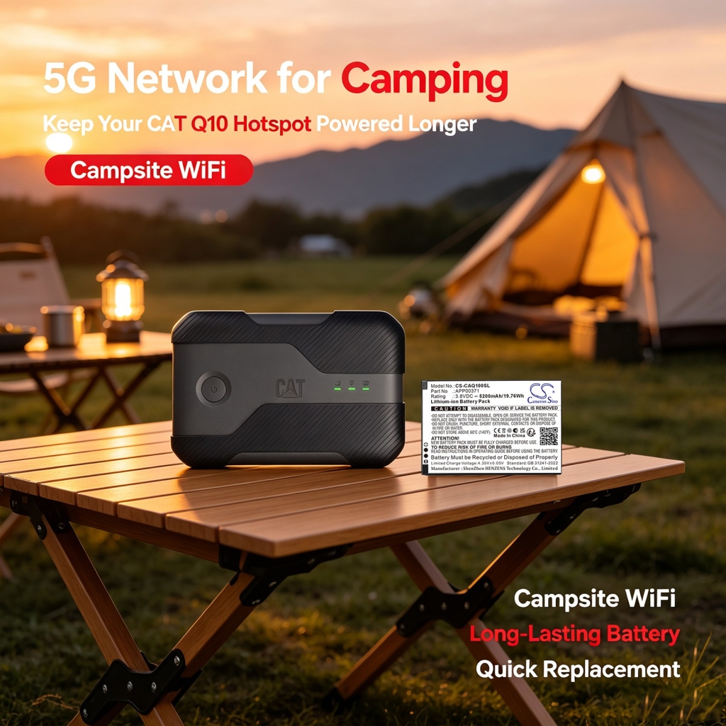 Akkus  kompatibel mit CAT Q10 5G CS-CAQ100SL