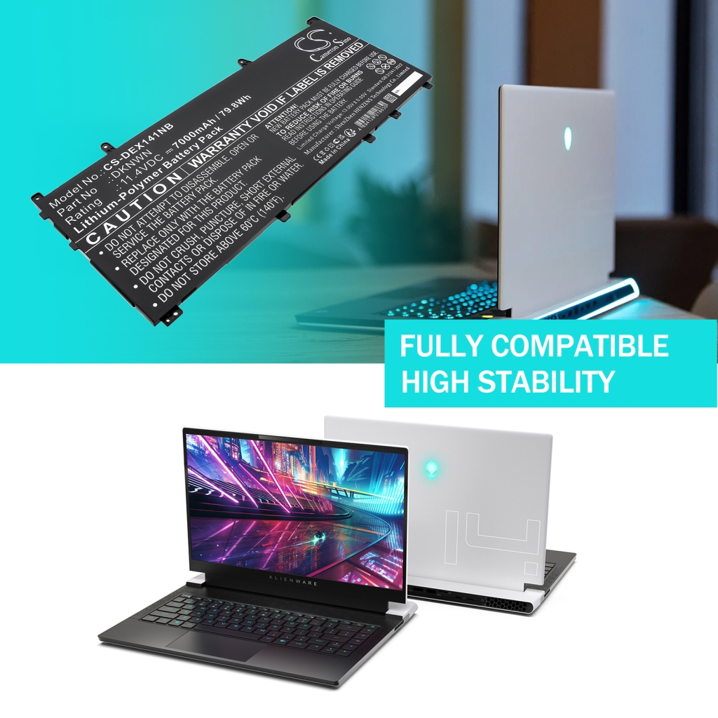 Laptop Akkus DELL Alienware X14 R2