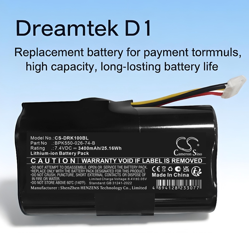 Battery for Dreamtek D1