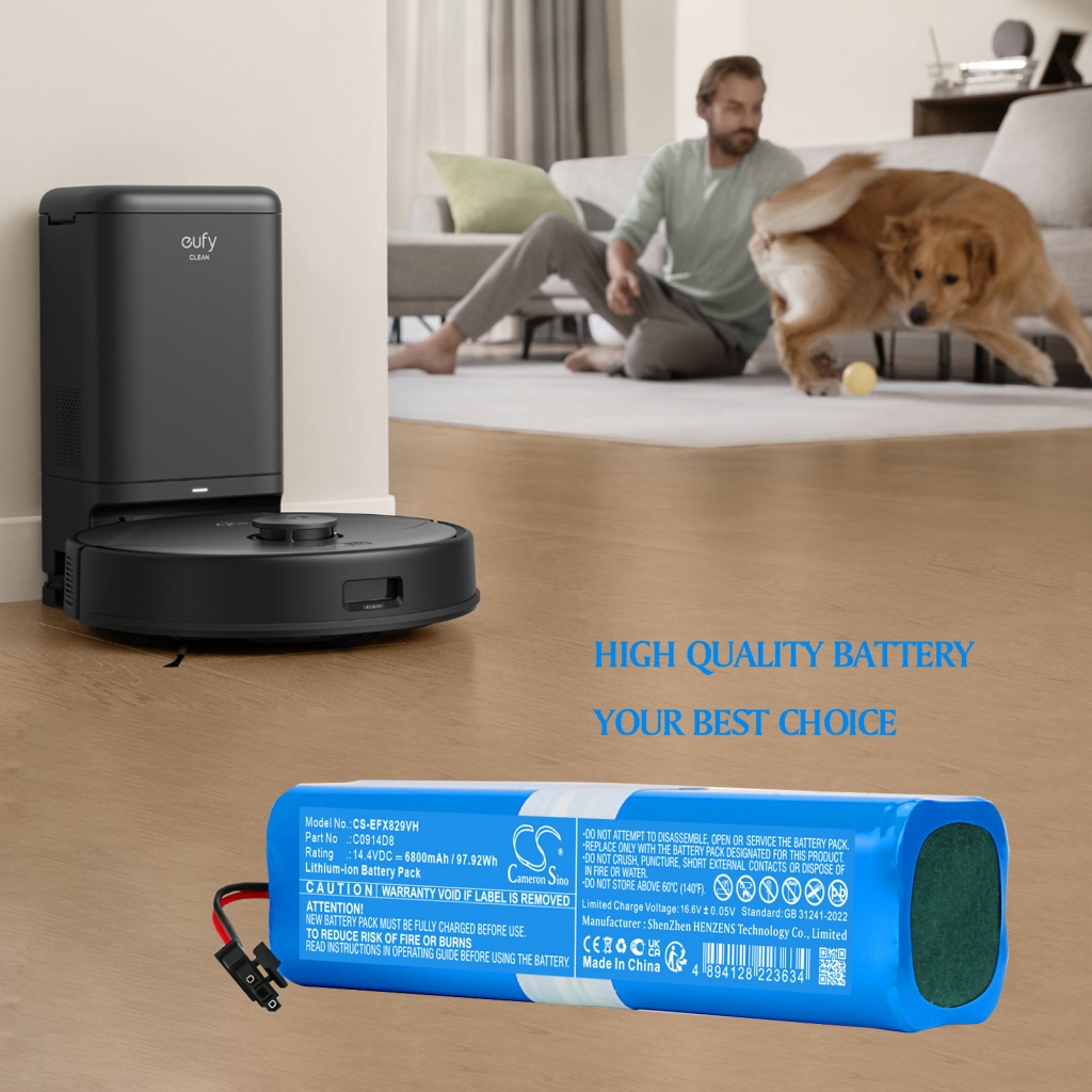 Vacuum Battery Eufy X8 Pro