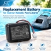 Akkus  kompatibel mit Gosvor LiteVac 800 Cordless Robotic Pool Cleaner CS-GLV800VH