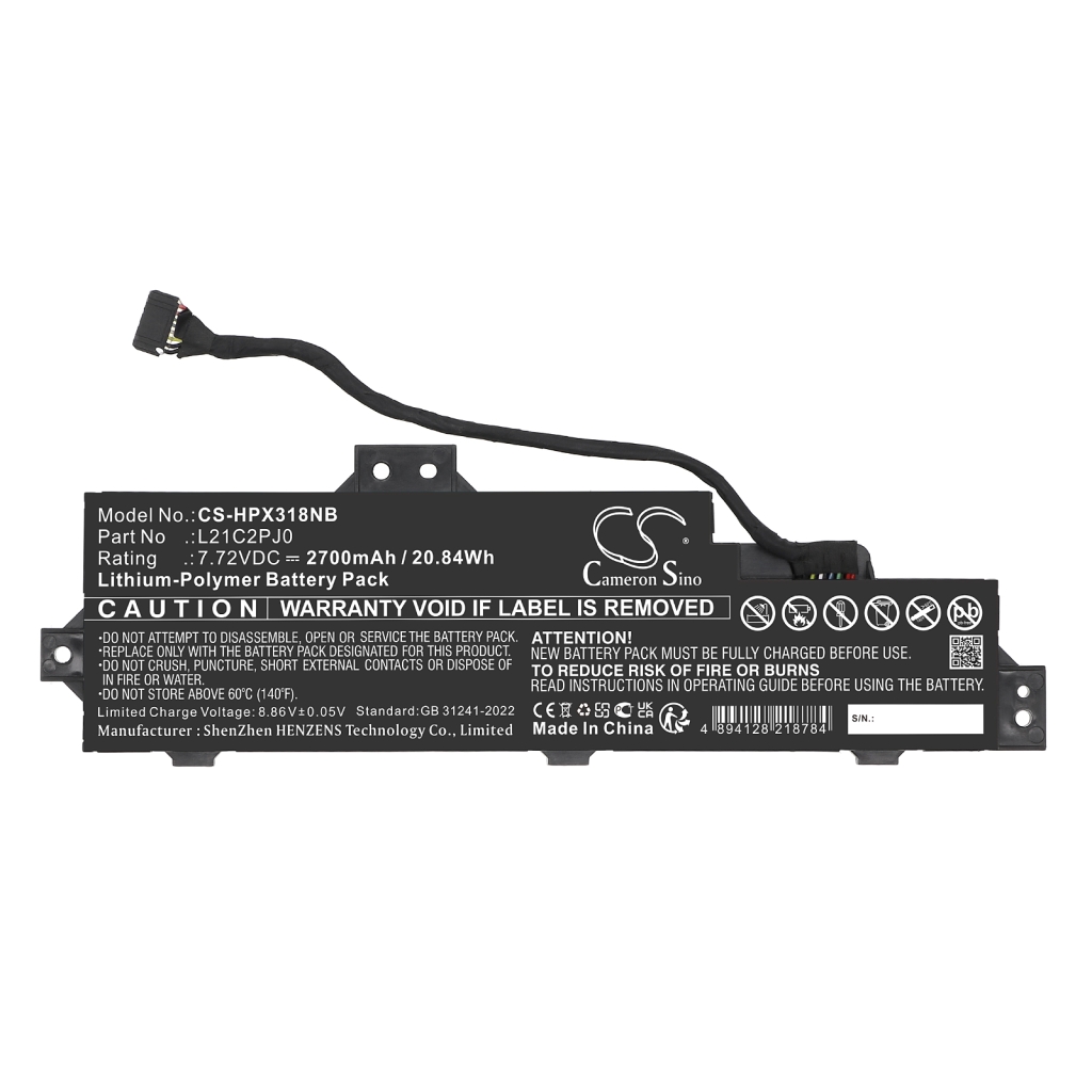 Laptop Akkus Lenovo CS-HPX318NB