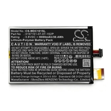 Compatible battery replacement for PEAQ 3157151-07-07-1S2P,BATR315713-1301