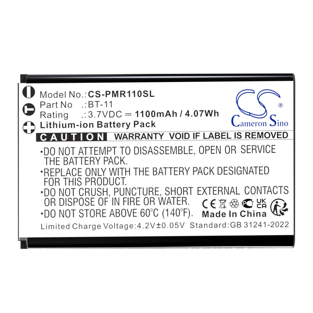 Lautsprecher Akkus Pliant CS-PMR110SL