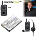 Lautsprecher Akkus Pliant MicroCom XR