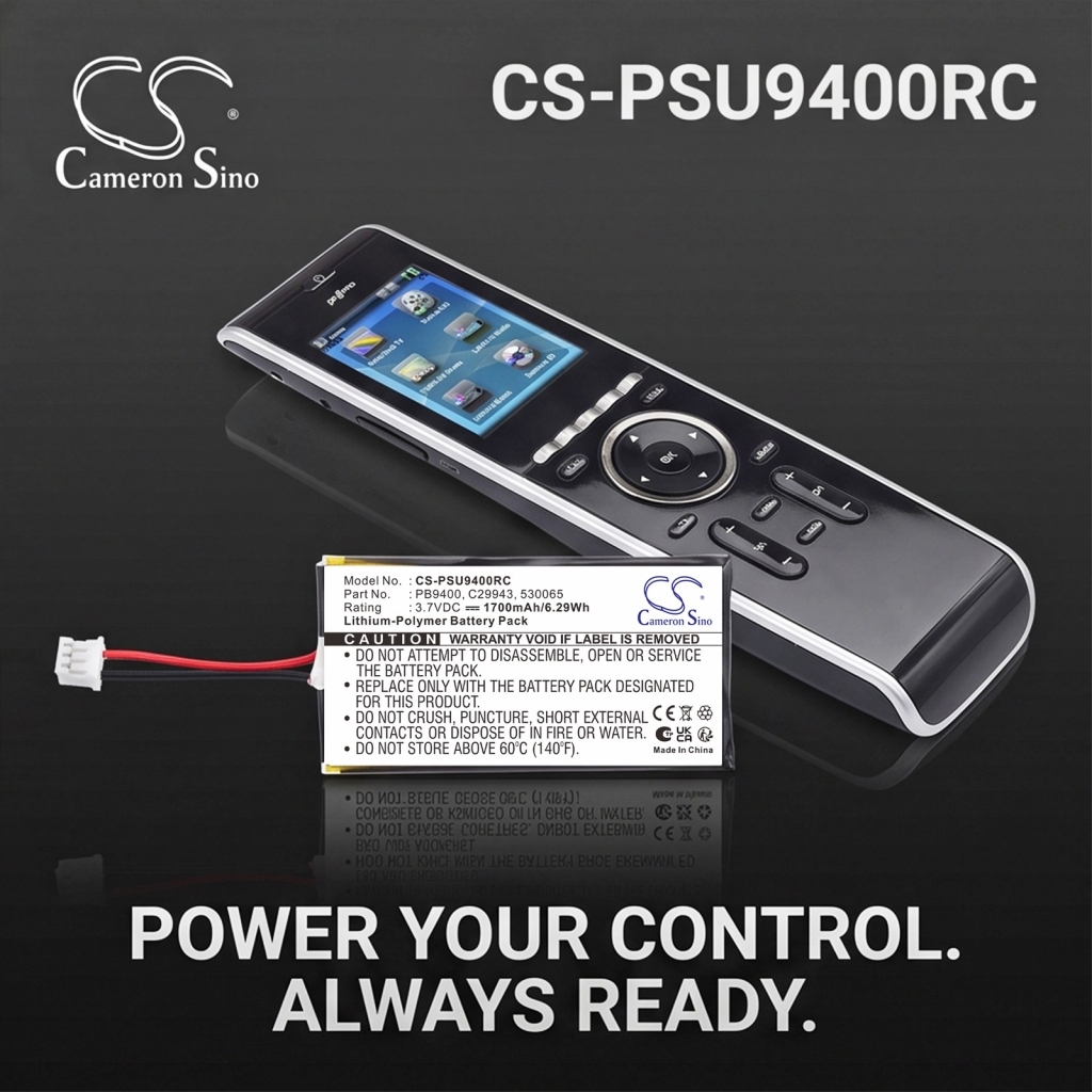 Akkus  kompatibel mit Philips Pronto TSU-9300 TSU-9400 TSU9300 CS-PSU9400RC