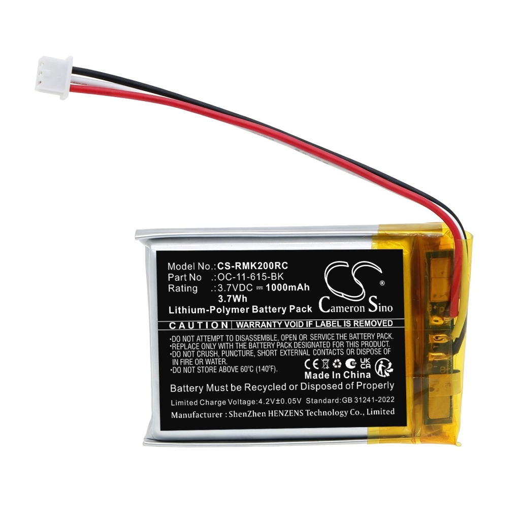 Battery Replaces RAZER ROC-11-615-WE