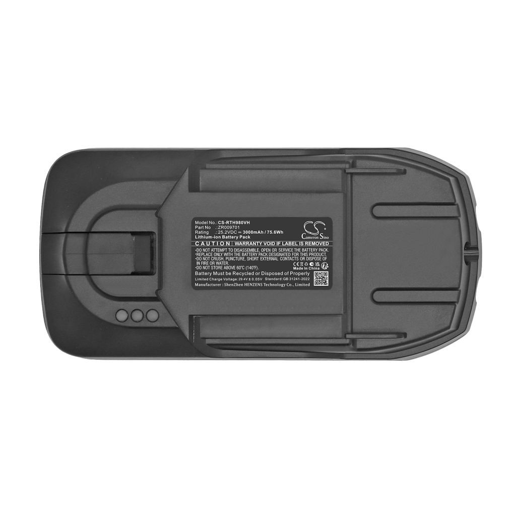 Akkus  kompatibel mit Rowenta RH 9811 WO 4Q0 9812 WO 4Q0 9829 WO 4Q0 CS-RTH980VH