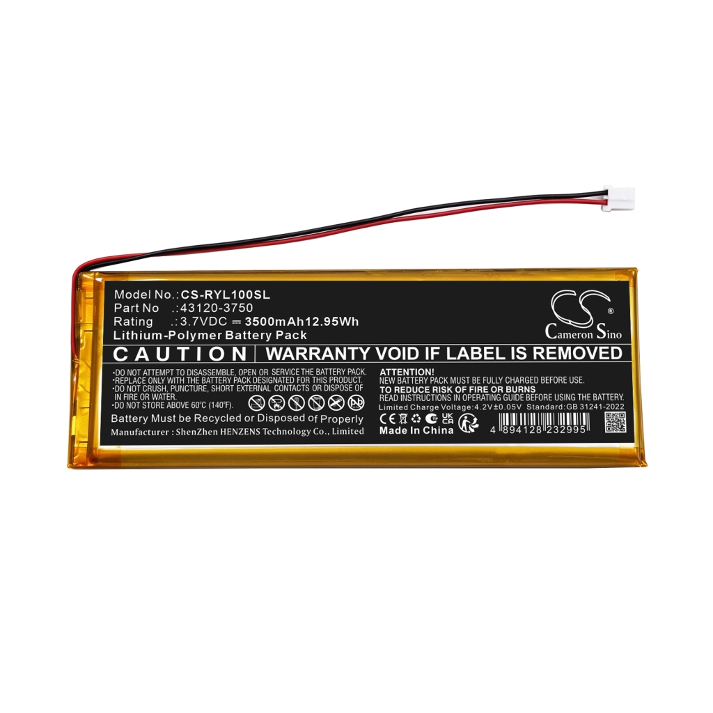 Battery compatible with Royal kludge