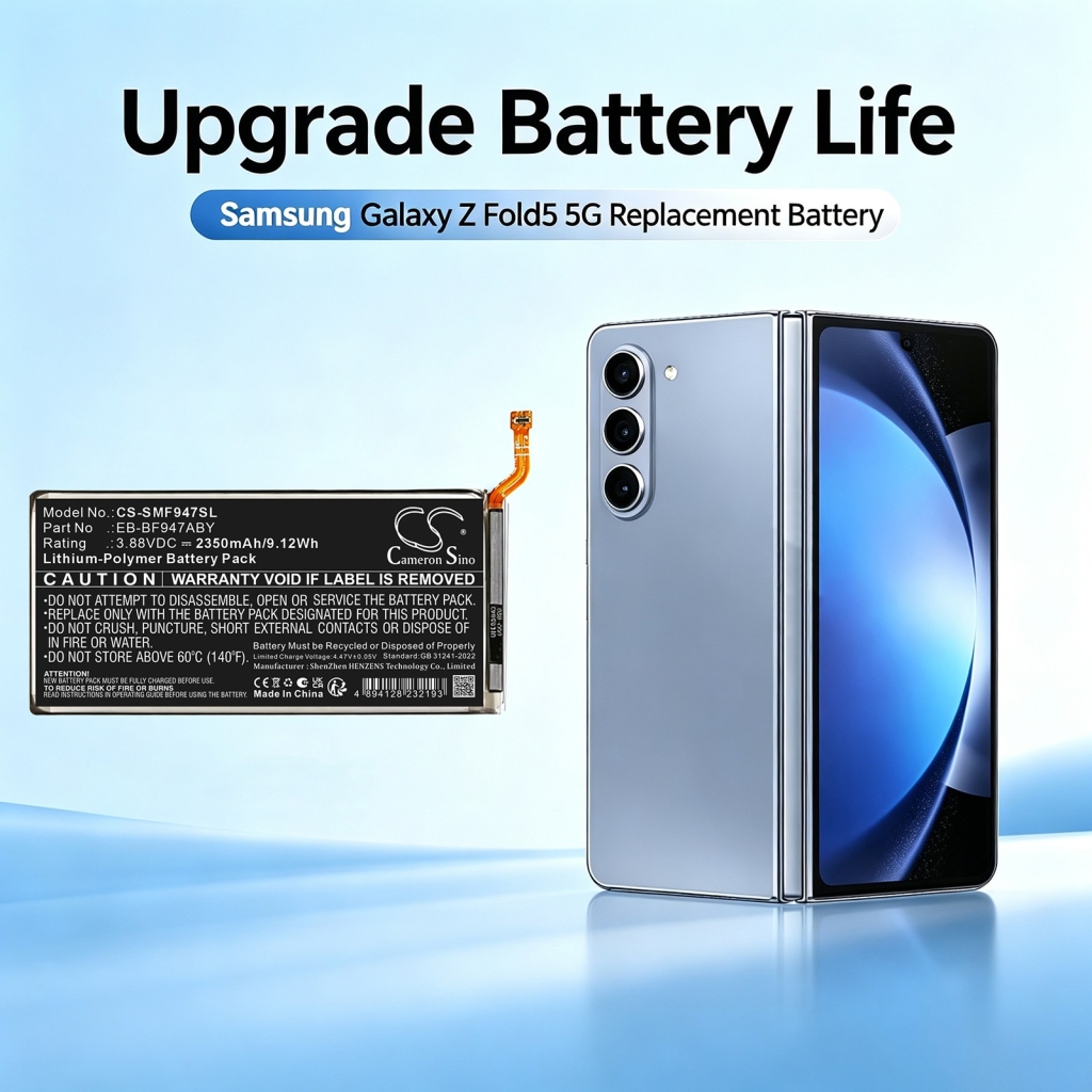 Akkus  kompatibel mit Samsung Galaxy Z Fold5 5G CS-SMF947SL