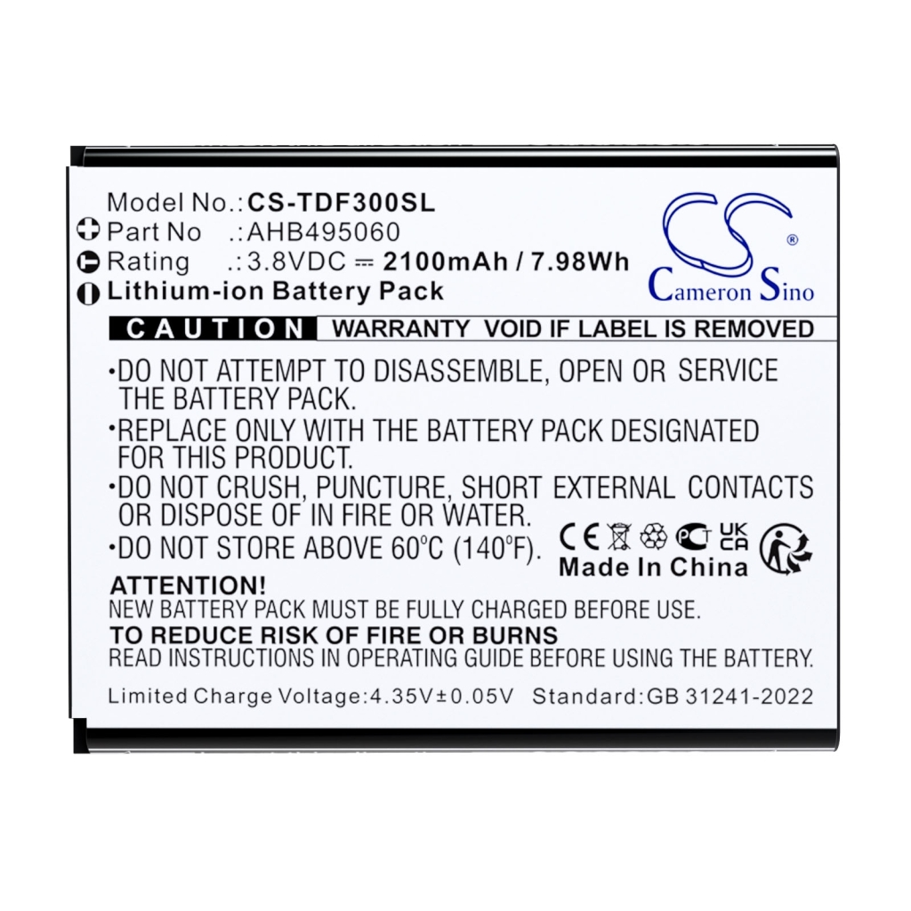 Hotspot Battery Tenda CS-TDF300SL