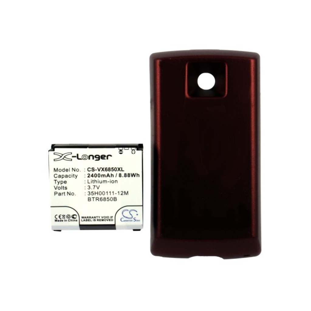 Akkus  kompatibel mit Verizon XV6850 XV6850 CS-VX6850XL