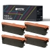 TCTK Toner 064 4er Set CMYK kompatibel mit Canon i-SENSYS LBP722Cdw LBP732Cdw MF832Cdw MF842Cdw, ersetzt 4937C001