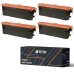 TCTK Toner 064H 4er Set CMYK kompatibel mit Canon i-SENSYS LBP722Cdw LBP732Cdw MF832Cdw MF842Cdw, ersetzt 4938C001