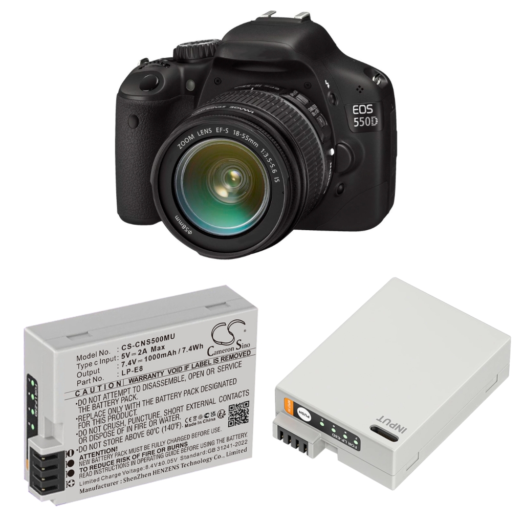 Camera Battery Canon CS-CNS500MU
