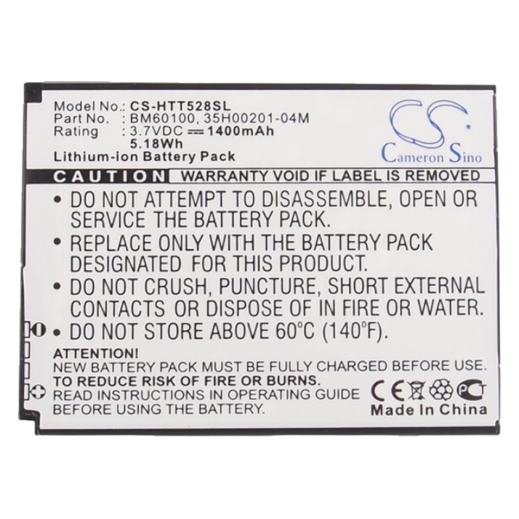 Handy Akkus HTC CS-HTT528SL