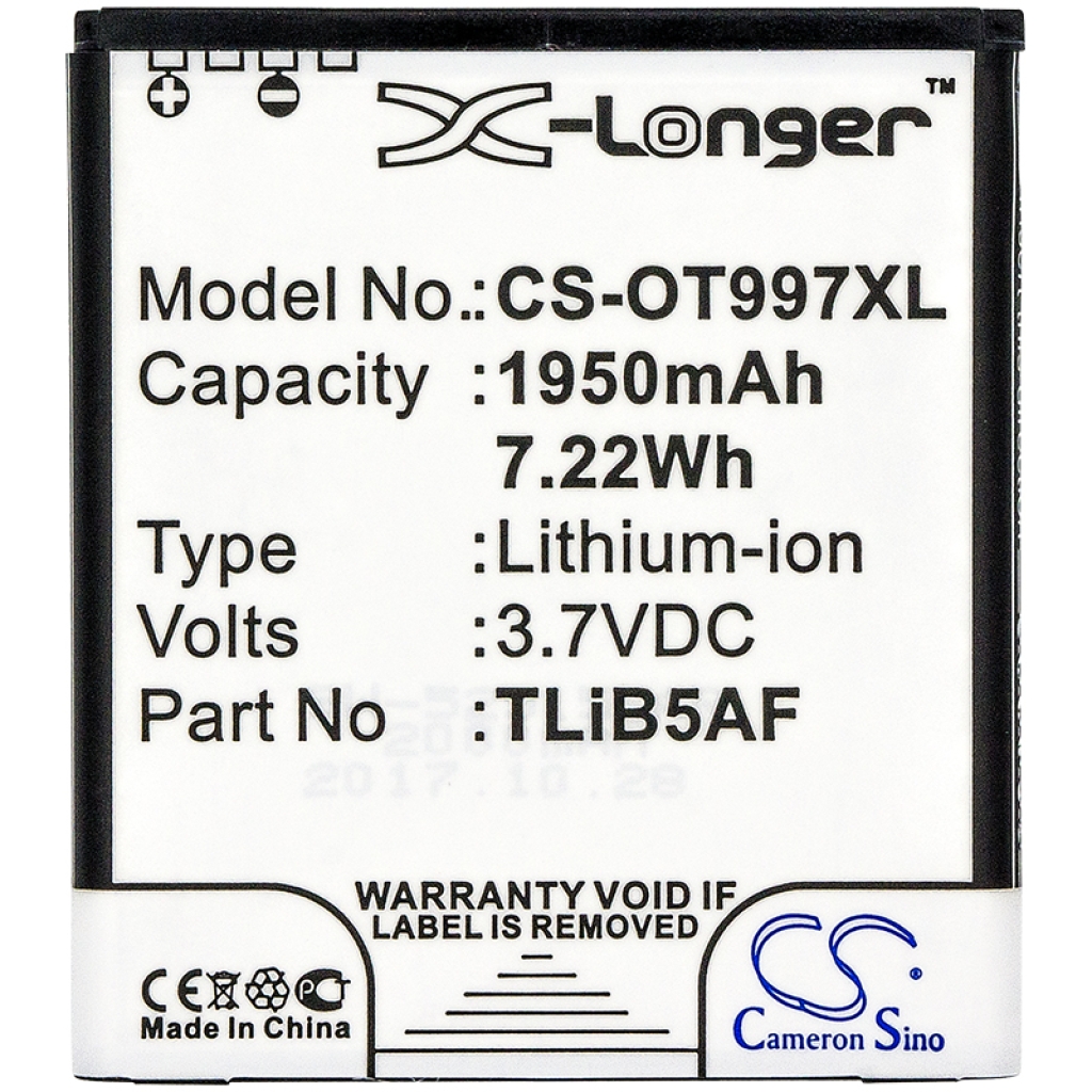 Alcatel BASE TCL Hotspot-Akku CS-OT997XL