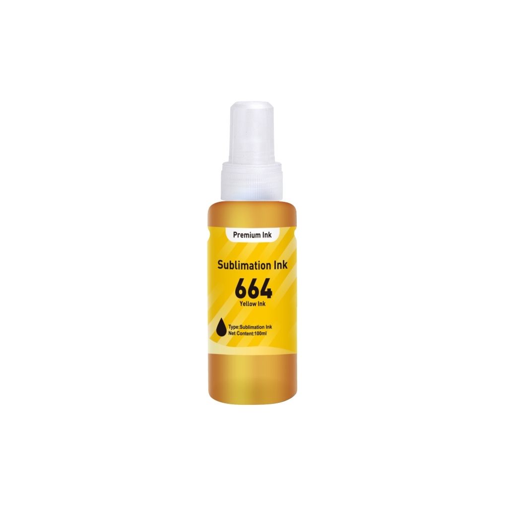 Kompatibel mit Epson T6644 / 100ml Tinte Gelb (Druckertinte)