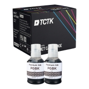 TCTK Tinte GI-51PGBK 2er Set Schwarz kompatibel mit Canon PIXMA G 1520 1530 1560 2520 2560 2570 3520 3560 3570 3571 3572 3590 4570, ersetzt 4529C001