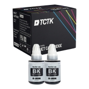 TCTK Tinte GI-590 BK 2er Set Schwarz kompatibel mit Canon PIXMA G1500 G1510 G1515 G2500 G2510 G3500 G3510 G3515 G4500 G4510 G4511 G4515, ersetzt 1603C001 GI-590BK