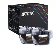 TCTK Druckerpatronen LC-3219XL 2er Set Schwarz kompatibel mit Brother MFC-J 5330 DW, für MFC-J 5335 DW DWF, für MFC-J 5730 DW, für MFC-J 5830 DW, für MFC-J 5930 DW, ersetzt LC3219XLBK