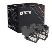TCTK Druckerpatronen LC-3239XL 2er Set Schwarz kompatibel mit Brother HL-J 6000 DW, für HL-J 6100 DW, für MFC-J 5945 DW, für MFC-J 6945 DW, für MFC-J 6947 DW, ersetzt LC3239XLBK