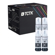 TCTK Druckerpatronen E-103BK 4er Set Schwarz kompatibel mit Epson EcoTank L1110 L1210 L1230 L1250 L1270 L3100 L3101 L3110 L3111 L3150 L3151 L3156 L3160 L3210 L3211 L3230 L3231 L3250 L3251 L3252 L3256