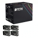 TCTK Druckerpatronen PGI-1100 4er Set Schwarz kompatibel mit Canon MAXIFY MB 2010 2020 2030 2040 2050 2060 2110 2120 2130 2140 2150 2160 2320 2330 2340 2350 2360 2390 2710 2720 2730 2740 2750 2760
