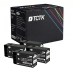 TCTK Druckerpatronen PGI-1100 4er Set Schwarz kompatibel mit Canon MAXIFY MB 2010 2020 2030 2040 2050 2060 2110 2120 2130 2140 2150 2160 2320 2330 2340 2350 2360 2390 2710 2720 2730 2740 2750 2760