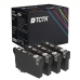 TCTK Ink Cartridges 18XL 4-pack Black compatible with Epson Expression Home XP-100 XP-102 XP-200 XP-202 XP-205 XP-210 XP-212 XP-215 XP-225 XP-30 XP-300 XP-302 XP-305 XP-310, replaces C13T18114012
