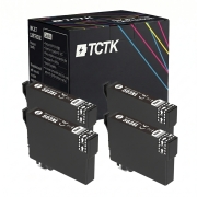 TCTK Druckerpatronen 503XL 4er Set Schwarz kompatibel mit Epson Expression Home XP-5200 XP-5205, für WorkForce WF-2960, für WorkForce WF-2960 DWF, für WorkForce WF-2965 DWF, ersetzt C13T09R14010