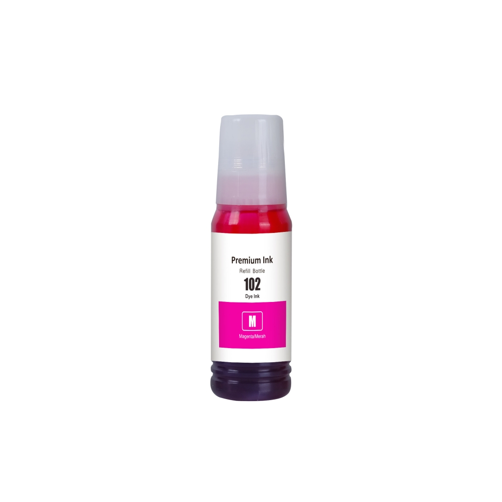 Kompatibler Ersatz für Kompatibel mit Epson 102 M / 70ml Tinte Magenta (Druckertinte)