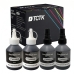 TCTK Druckerpatronen 100mlBT6000BK BT6000BK 4er Set 2x Schwarz 2x Cyan kompatibel mit Brother DCP-T300 DCP-T500W DCP-T700W MFC-T800W