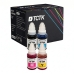 TCTK Druckerpatronen GI-490BK GI-490C GI-490M GI-490Y 4er Set CMYK kompatibel mit Canon PIXMA G1400 G1410 G1411 G2400 G2410 G2411 G3400 G3410 G3411 G4400 G4410 G4411