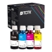 TCTK Druckerpatronen 32XL 31 C 31 M 31 Y 4er Set CMYK kompatibel mit HP Smart Tank 502 510 5100 5105 5106 5107 5108 513 514 517 532 533 534 536 539 6000 6001 6002 6005 6006 617 670, ersetzt 1VV24AA