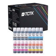 Multipack (16) Tinten CMYK (Cyan/Magenta/Gelb/Schwarz) Kompatibel mit Epson EcoTank - Ersetzt T6641 (C13T66414A) (C13T664140)