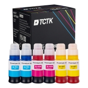 TCTK Tinte GI-50C GI-50M GI-50Y 6er Set 2xCMY kompatibel mit Canon PIXMA G 5045 5050 5055 6045 6050 6055 7045 7050 7055, ersetzt 3403C001