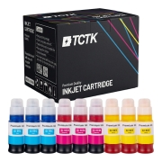 TCTK Tinte GI-50C GI-50M GI-50Y 9er Set CMY (3x Cyan, Magenta, Gelb) kompatibel mit Canon PIXMA G 5045 5050 5055 6045 6050 6055 7045 7050 7055, ersetzt 3403C001