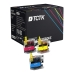 TCTK Ink Cartridges LC225XL LC225XL LC225XL 3-pack CMY compatible with Brother DCP-J 4120 DW, for MFC-J 4420 DW, for MFC-J 4425 DW, for MFC-J 4620 DW, for MFC-J 4625 DW, for MFC-J 5320 DW