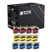 TCTK Ink Cartridges LC225XL LC225XL LC225XL 12-pack CMY (4 of each) compatible with Brother DCP-J 4120 DW, for MFC-J 4420 DW, for MFC-J 4425 DW, for MFC-J 4620 DW, for MFC-J 4625 DW, for MFC-J 5320 DW