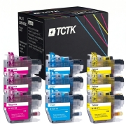 TCTK Ink Cartridges LC3211C LC3211M LC3211Y 9-pack CMY (3 of each) compatible with Brother DCP-J 572 DW, for DCP-J 772 DNW DW, for DCP-J 774 DW, for MFC-J 490, for MFC-J 491 DW, for MFC-J 497 DW