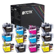 TCTK Druckerpatronen LC-3219XL LC-3219XL LC-3219XL LC-3219XL 16er Set CMYK (je 4x) kompatibel mit Brother MFC-J 5330 DW, für MFC-J 5335 DW DWF, für MFC-J 5730 DW, für MFC-J 5830 DW, ersetzt LC3219XLBK