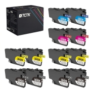 TCTK Ink Cartridges LC-424 LC-424 LC-424 LC-424 8-pack CMYK (2 of each) compatible with Brother DCP-J 1200, for DCP-J 1200 DW W WE, for DCP-J 1200 WE ecopro, replaces LC424BK