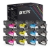 TCTK Ink Cartridges LC426BK LC426XLM LC426XLY LC426XLC 12-pack CMYK (3 of each) compatible with Brother MFC-J 4335 DW, for MFC-J 4340 DW, for MFC-J 4340 DWE Ecopro, for MFC-J 4535 DW, for MFC-J 4540