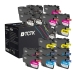 TCTK Druckerpatronen LC426BK LC426XLM LC426XLY LC426XLC 16er Set CMYK (je 4x) kompatibel mit Brother MFC-J 4335 DW, für MFC-J 4340 DW, für MFC-J 4340 DWE Ecopro, für MFC-J 4535 DW, für MFC-J 4540