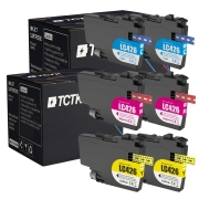 TCTK Ink Cartridges LC426C LC426M LC426Y 6-pack CMY (2 of each) compatible with Brother MFC-J 4335 DW, for MFC-J 4340 DW, for MFC-J 4340 DWE Ecopro, for MFC-J 4535 DW, for MFC-J 4540